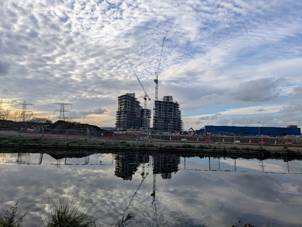 Meridian Water building site